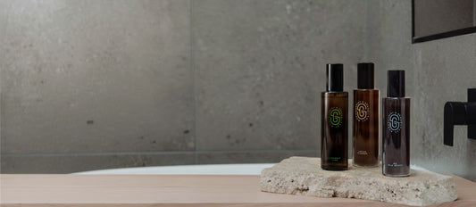 Scarlet & Grace Premium Room Sprays Australia – Refresh Relax Recharge collection display