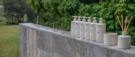 Scarlet & Grace Australian home fragrance collection featuring reed diffusers and room sprays