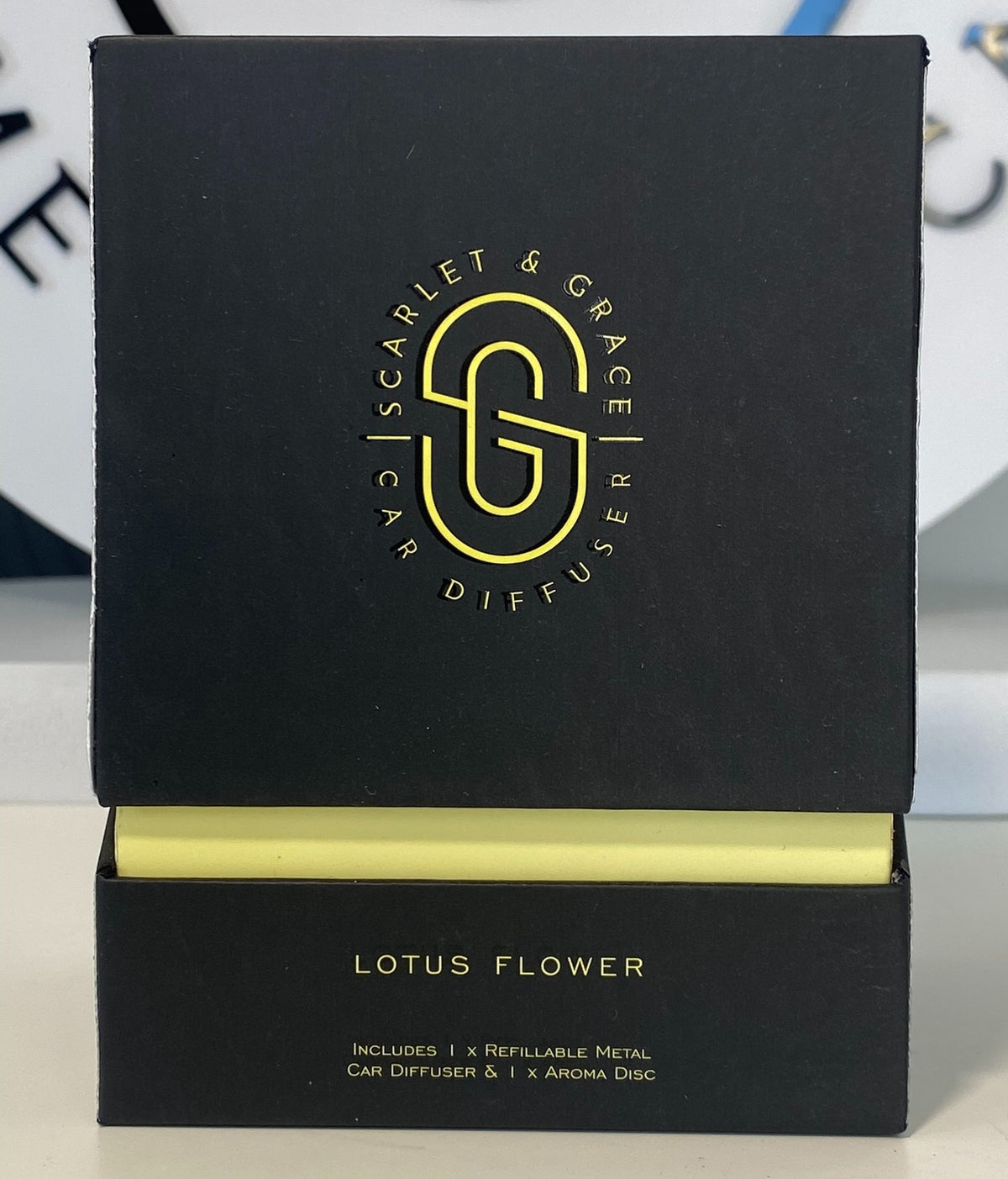 Lotus Custom Diffuser Car Diffuser - Lotus Flower – Scarlet & Grace