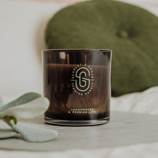 380G Candle - Lemongrass & Persian Lime