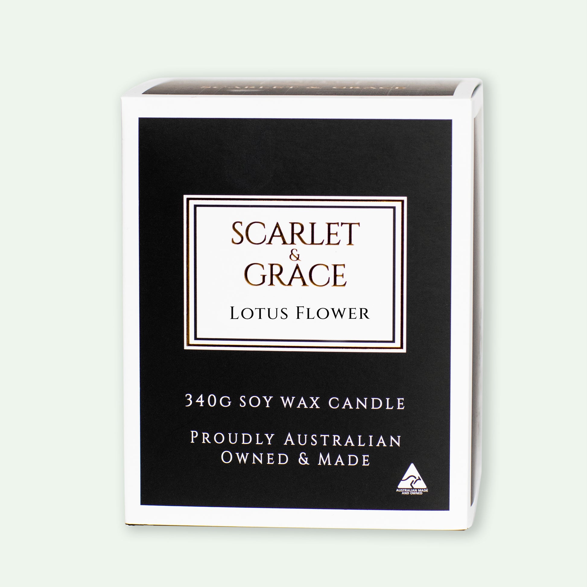 GWH X S&G LIMITED EDITION CANDLE - Lotus Flower (340G Soy Wax) - Scarlet & Grace