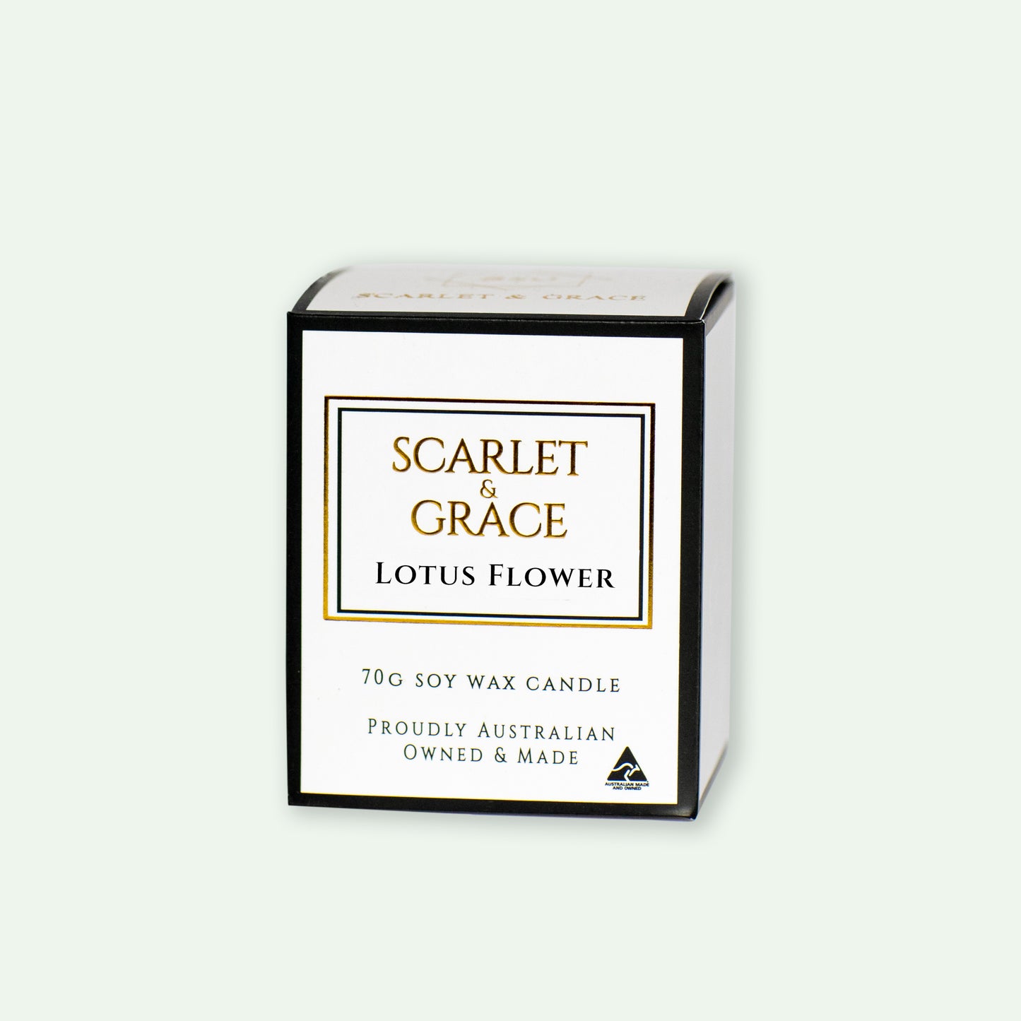 Lotus Flower - 70gm Soy Wax Candle - Scarlet & Grace