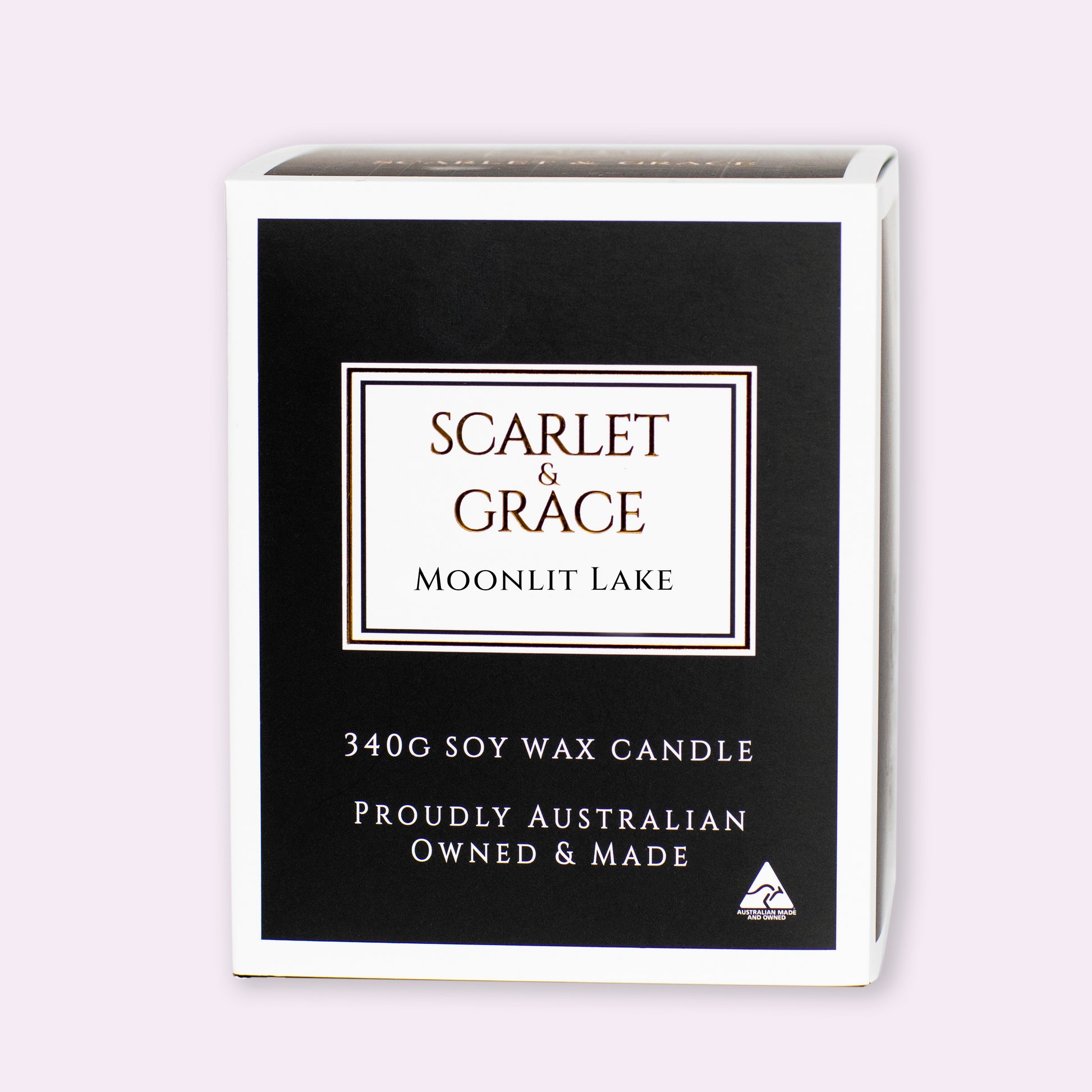 Moonlit Lake - 340gm Soy Wax Candle - Scarlet & Grace