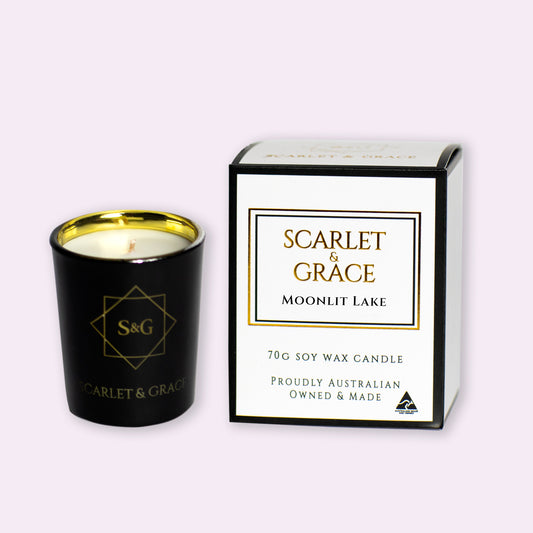 Moonlit Lake - 70gm Soy Wax Candle - Scarlet & Grace