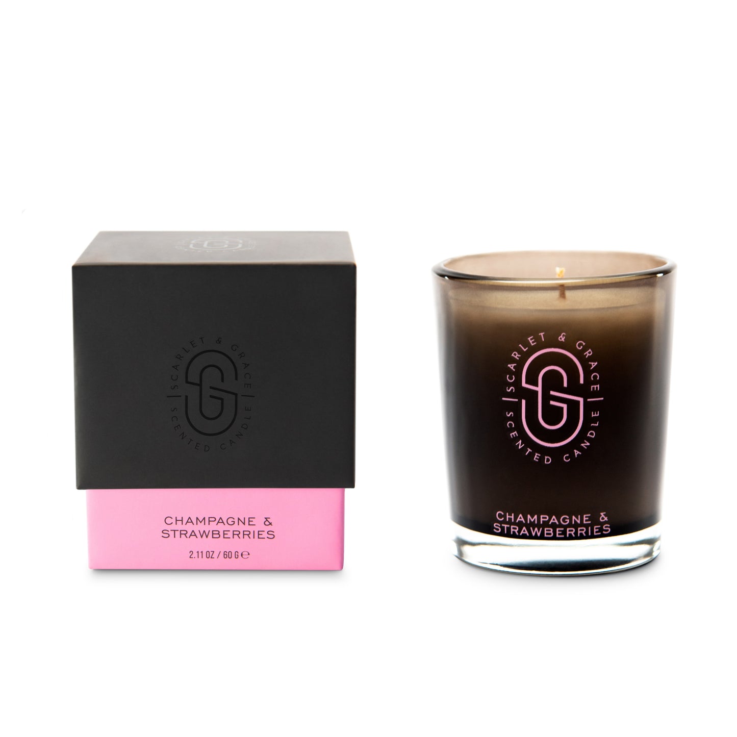 60G Candle - Champagne & Strawberries