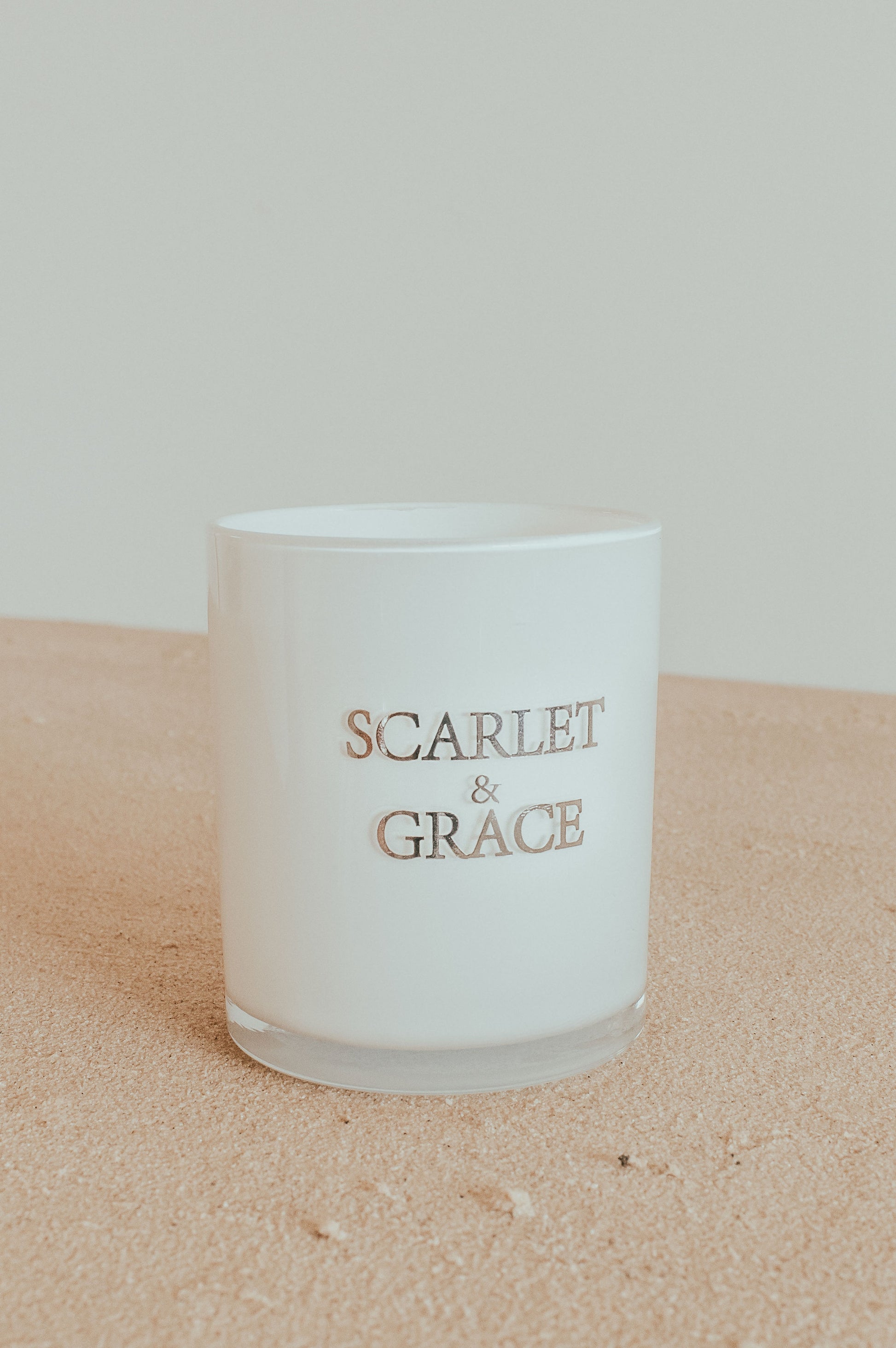 Bells Beach - Lime, Basil & Mandarin 340gm Soy Wax Candle - Scarlet & Grace